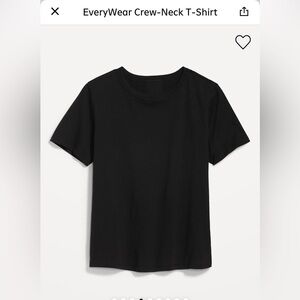 Old Navy Black Short Sleeve Tee